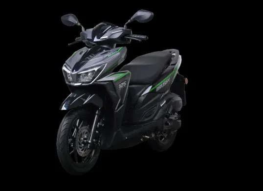 Kawasaki Motor Indonesia meluncurkan skutik pertama Modenas Brusky 125 (Sumber: PT KMI)