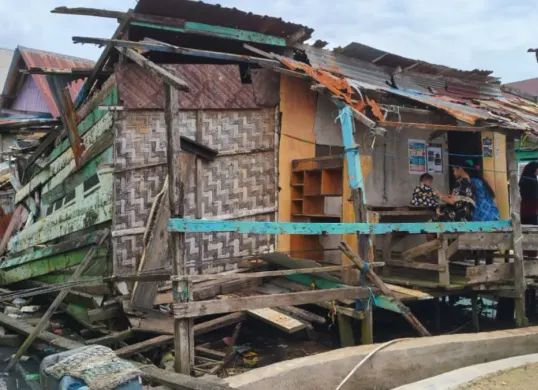 Ilustrasi rumah tidak layak huni (RTLH). (Sumber: Istimewa)