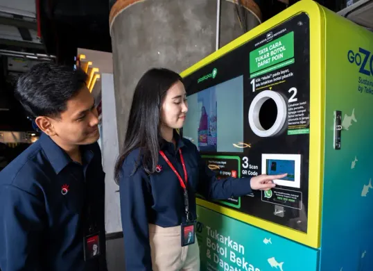 TelkomGroup memperkuat transformasi bisnis dan implementasi ESG untuk menciptakan pertumbuhan berkelanjutan, meningkatkan daya saing, serta menghadirkan nilai jangka panjang bagi lingkungan, masyarakat, dan bisnis. (Sumber: Istimewa)