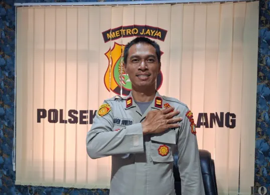 Kapolsek Tajurhalang, Iptu Raden Suwito. (Sumber: Poskota/Angga pahlevi)