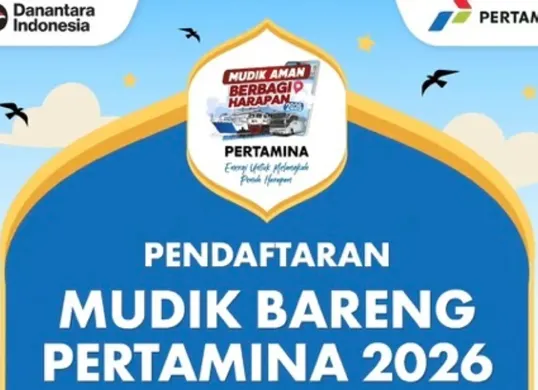 Program Mudik Gratis Lebaran 2026 Pertamina dibuka 3 Maret 2026. (Sumber: Instagram/@pertamina)
