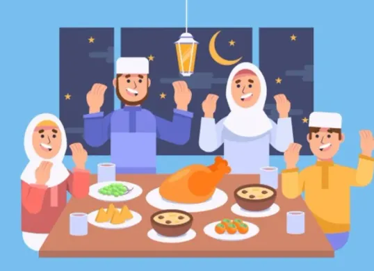 Jadwal buka puasa di Kota Bandung Senin, 2 Maret 2026. (Sumber: Freepik)