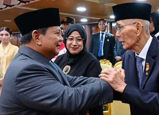 Wakil Presiden ke-6 Try Sutrisno meninggal dunia. (Sumber: Dok. Sekretariat Presiden)
