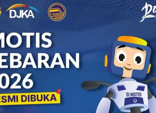 Link pendaftaran motis KAI 2026. (Sumber: Instagram/@motis_djka)