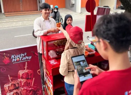 Tahu celup Kuch2hotahu jadi salah satu cemilan favorit untuk disajikan sebagai teman berbuka puasa. (Sumber: Istimewa)