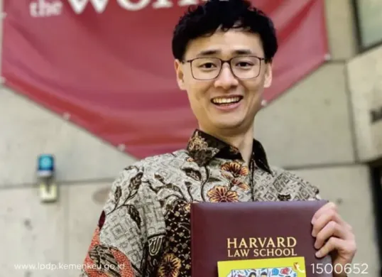 Pendiri Sejutacita, Andhika Sudarman, saat menghadiri sebuah acara edukasi pada 2024. (Sumber: Dok/LPDP Kemenkeu RI)