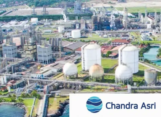 PT Chandra Asri merupakan perusahaan Petrokimia milik Prajogo Pangestu. (Sumber: PT Chandra Asri)