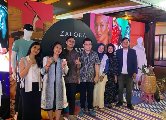 Zalora Indonesia menggelar acara bertajuk "Got You Looking" sebagai momentum perjalanan tahun ke-14 di Asia Tenggara. (Sumber: Poskota/Herdyan Anugrah Triguna)