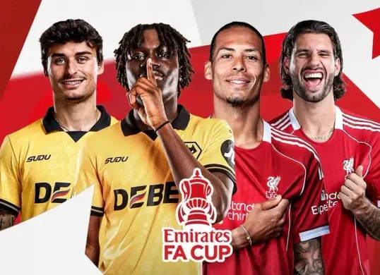 Informasi link live streaming Wolves vs Liverpool di Piala FA 2025/2026. (Sumber: Vidio.com.)