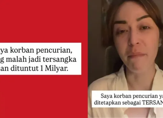 Nabilah O’Brien ditetapkan sebagai tersangka setelah ia mengaku melaporkan dugaan pencurian di restoran miliknya. (Sumber: Instagram/@nabobrien)