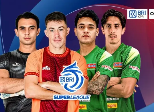 Jadwal BRI Super League 2025/2026 pekan ke-25 hari ini Sabtu, 7 Maret 2026. (Sumber: Vidio.com)