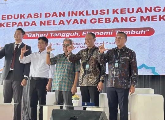 bank bjb Perluas Akses Pembiayaan Produktif Bagi Nelayan di Kabupaten Cirebon. (Sumber: Dok. bank bjb)