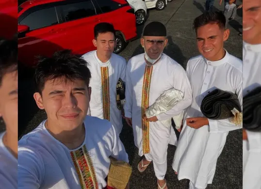 Potret Cristian Gonzales dengan keluarga di akun Instagramnya. (Sumber: Instagram/@el_locogoliadorcg10_)