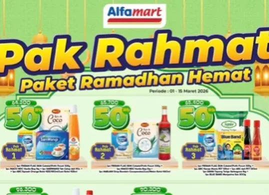 Promo Alfamart hari ini Senin, 9 Maret 2026. (Sumber: Instagram/@alfamart)