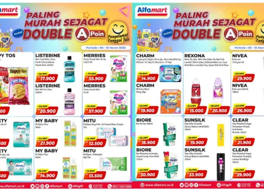 Daftar promo Alfamart hari ini, Selasa, 10 Maret 2026 (Sumber: Instagram/@alfamart)