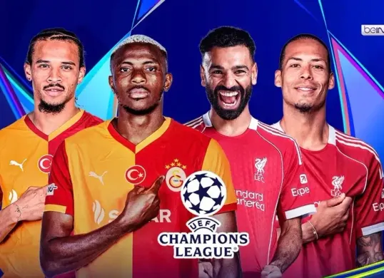 Live streaming Galatasaray vs Liverpool di Liga Champions 2025/2026. (Sumber: Vidio.com)