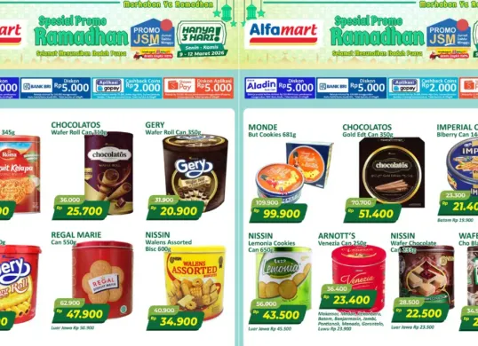 Promo Alfamart hari ini, Kamis, 12 Maret 2026. (Sumber: Instagram/@alfamart)