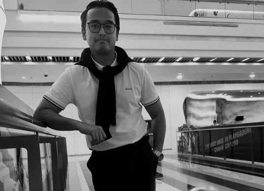 Sosok suami dari mantan artis cilik Maissy Pramaishella, Riky Febriansyah Saleh. (Sumber: Instagram/@rikyfsaleh)