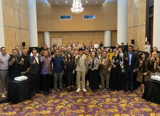 Kegiatan Launching Indonesia Travel Fair 2026 serta Indonesia Wellness and Health Tourism Expo 2026, di Manhattan Hotel, Kuningan, Jakarta Selatan. (Sumber: Dok. Indonesia Travel Fair)