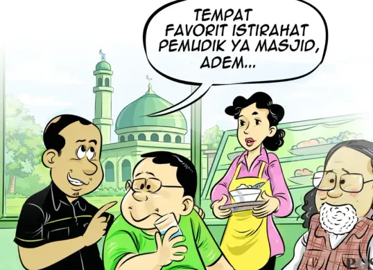 Obrolan warteg edisi hari ini, Jumat, 13 Maret 2026. (Sumber: Poskota/Arif Setiadi)