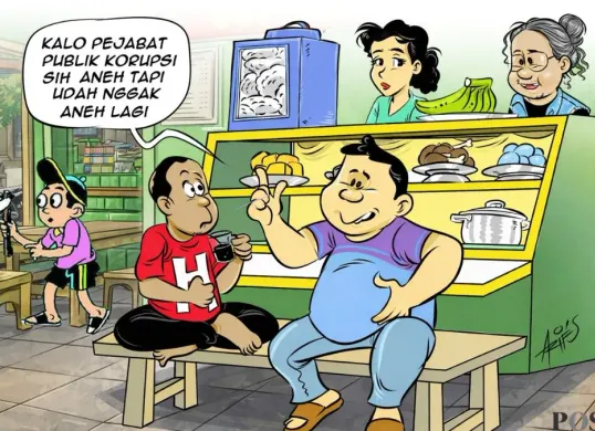 Obrolan Warteg: Terasa Aneh, Tapi Nyata, edisi Sabtu, 14 Maret 2026. (Sumber: Poskota/Arif Setiadi)