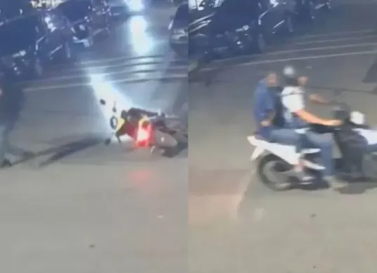 Aktivis Wakil Koordinator KontraS jadi korban penyiraman air keras orang tak dikenal. (Sumber: tangkapan layar)