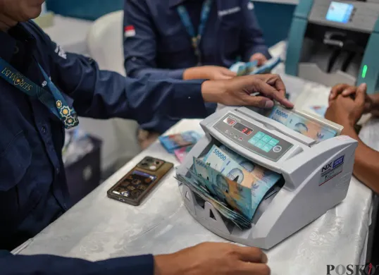 Warga Serbu Layanan Tukar Uang Jelang Lebaran 1447 Hijriah