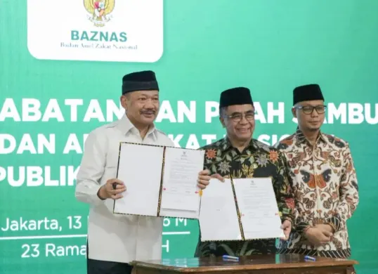 Sodik Mudjahid Jabat Ketua BAZNAS RI. (Sumber: Dok. BAZNAS)