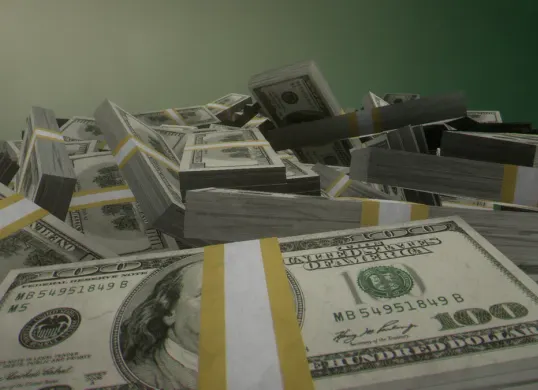 Ilustrasi uang dollar sebagai sistem pembayaran THR di negara lain (Sumber: Wilkimedia Commons)