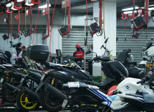 Yamaha Indonesia Motor Manufacturing membagikan tips mengecek kondisi sepeda motor sebelum perjalanan Lebaran. (Sumber: Yamaha)
