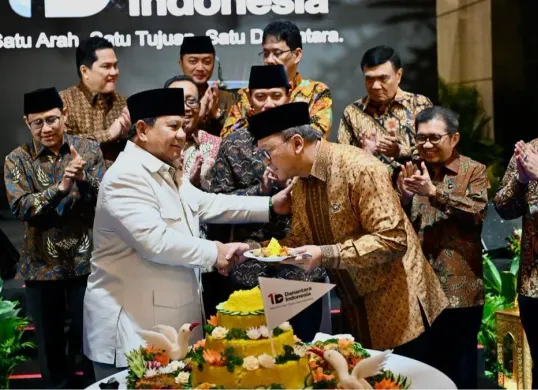 Perayaan satu tahun Danantara Indonesia di Wisma Danantara, Senayan, Kebayoran Baru, Jakarta Selatan, Selasa, 11 Maret 2026. (Sumber: Dok. Istimewa)