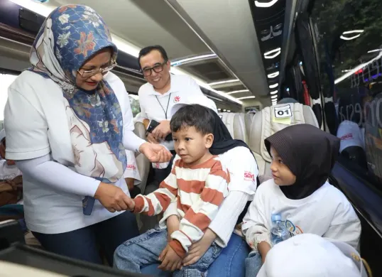 TelkomGroup lepas ribuan pemudik rayakan Lebaran di kampung halaman. (Sumber: Istimewa)