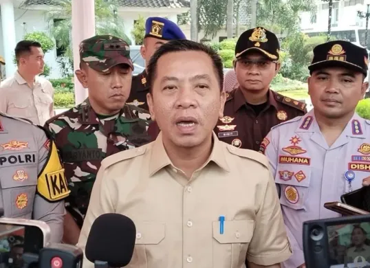 95 persen jalur mudik di Karawang dalam kondisi baik. (Sumber: Poskota/Heri Effendi)