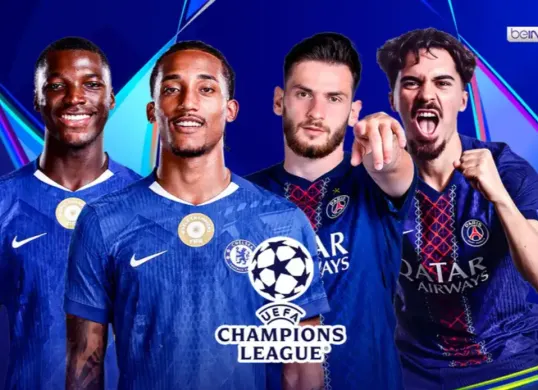 Jadwal live streaming Chelsea vs PSG di Liga Champions 2025/2026. (Sumber: Vidio.com)
