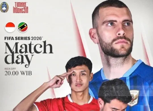 Prediksi line up Timnas Indonesia vs Saint Kitts & Nevis di FIFA Series 2026. (Sumber: Instagram/@timnasindonesia)