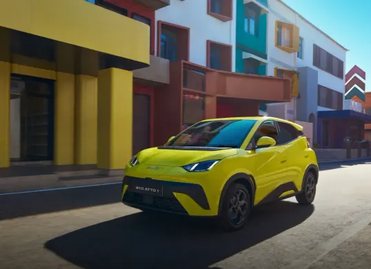 BYD Atto berhasil menjadi mobil terlaris di Februari 2026. (Sumber: BYD)