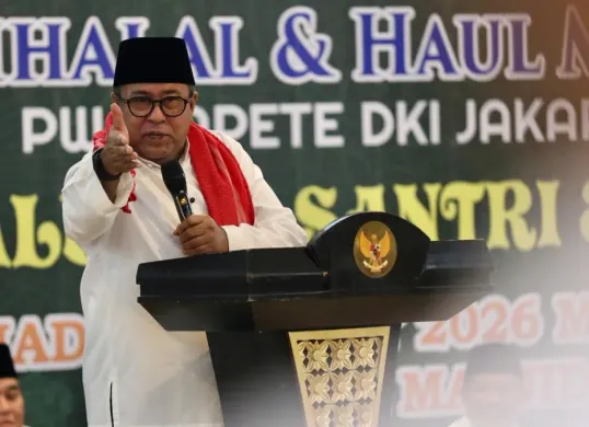 Wakil Gubernur Jakarta, Rano Karno di Jakarta Timur, Minggu, 29 Maret 2026. (Sumber: Pemprov DKI Jakarta)