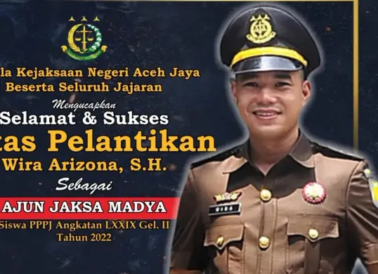 Sosok Wira Arizona yang tengah menjadi perhatian setelah keterlibatannya sebagai jaksa penuntut umum dalam kasus Amsal Christy Sitepu. (Sumber: Instagram/@kejaricehjaya)