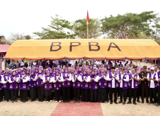 Peringatan Hari Posyandu Nasional 2026 di Gampong Geudeumbak, Kecamatan Langkahan, Kabupaten Aceh Utara, Aceh, Rabu, 29 April 2026. (Sumber: Dok. Kemendagri)