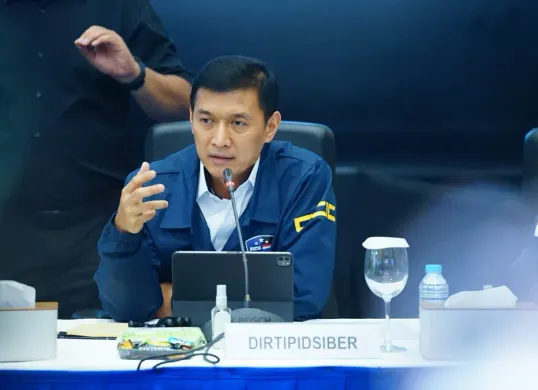 Direktur Tindak Pidana Siber Bareskrim Polri, Brigjen Pol Himawan Bayu Aji. (Sumber: Dok. Bareskrim Polri)