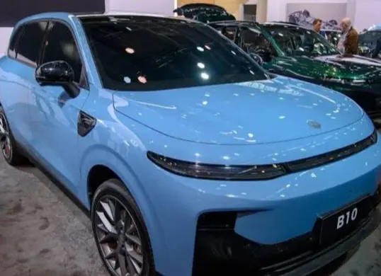Leapmotor hadir perdana di ajang GIIAS 2026 dengan membawa model SUV listrik B10. (Sumber: Dok. Electrive)