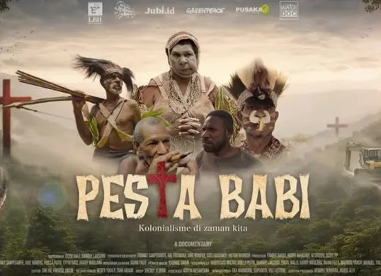 Film Pesta Babi jadi sorotan usai sejumlah aksi pembubaran saat nobar di beberapa kampus. (Sumber: Instagram/@watchdoc_insta)