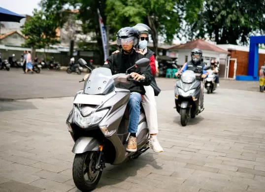 PT Suzuki Indomobil Sales menggelar Burgman Fun Rally 2026 (Sumber: Suzuki)