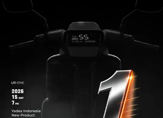 Yadea Indonesia bakal meluncurkan motor listrik terbarunya (Sumber: Yadea Indonesia)