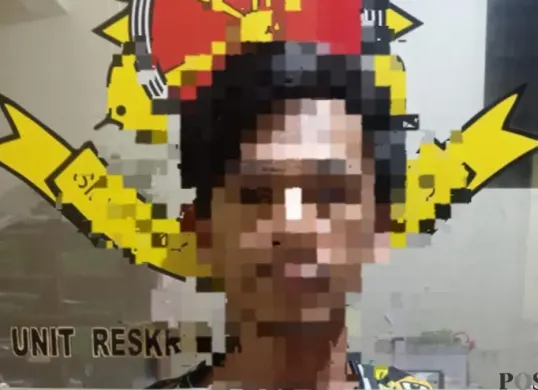 Pedagang kopi gelapkan motor temannya sendiri berhasil ditangkap anggota Reskrim Polsek Bojongsari. (Sumber: Poskota/Angga Pahlevi)