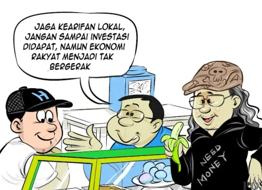 Ilustrasi obrolan warteg edisi Jumat, 15 Mei 2026. (Sumber: Poskota/Arif Setiadi)