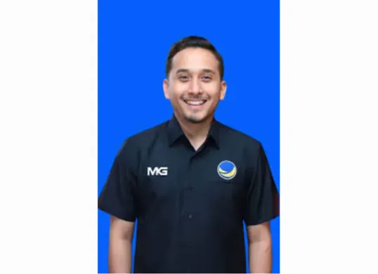 Sosok Kevin Gusnadi yang tengah menjadi sorotan publik setelah kemunculannya bersama Ayu Ting Ting viral di media sosial. (Sumber: Dok.NasDem)