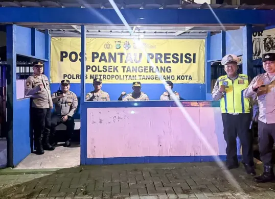 Salah Sebuah pos pantau di wilayah hukum Polres Metro Tangerang Kota. (Sumber: Dok. Istimewa)