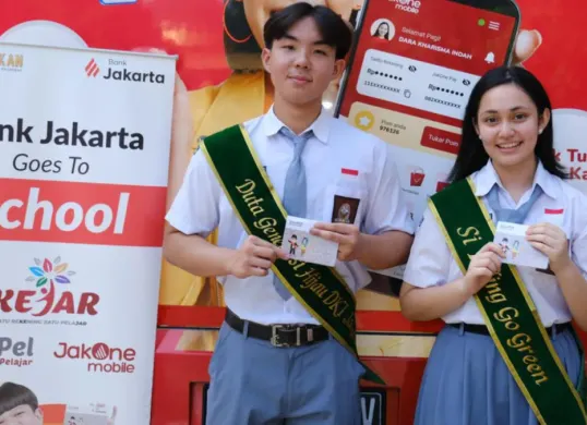 Program Satu Rekening Satu Pelajar (Kejar) Bank Jakarta. (Sumber: Istimewa)