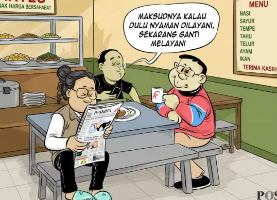 Obrolan warteg hari ini, Rabu, 20 Mei 2026. (Sumber: Poskota/Arif Setiadi)